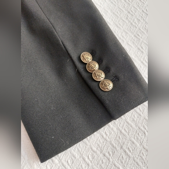 WILFRED Alegro Black Blazer with Gold Buttons from Aritzia. Size Small. 🖤 NWT - Picture 5 of 16